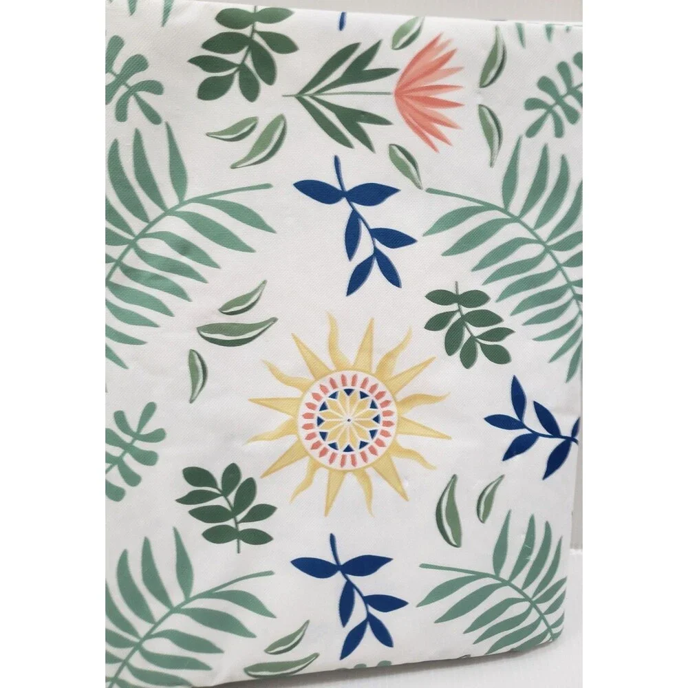 Printed Peva Vinyl Tablecloth, 52